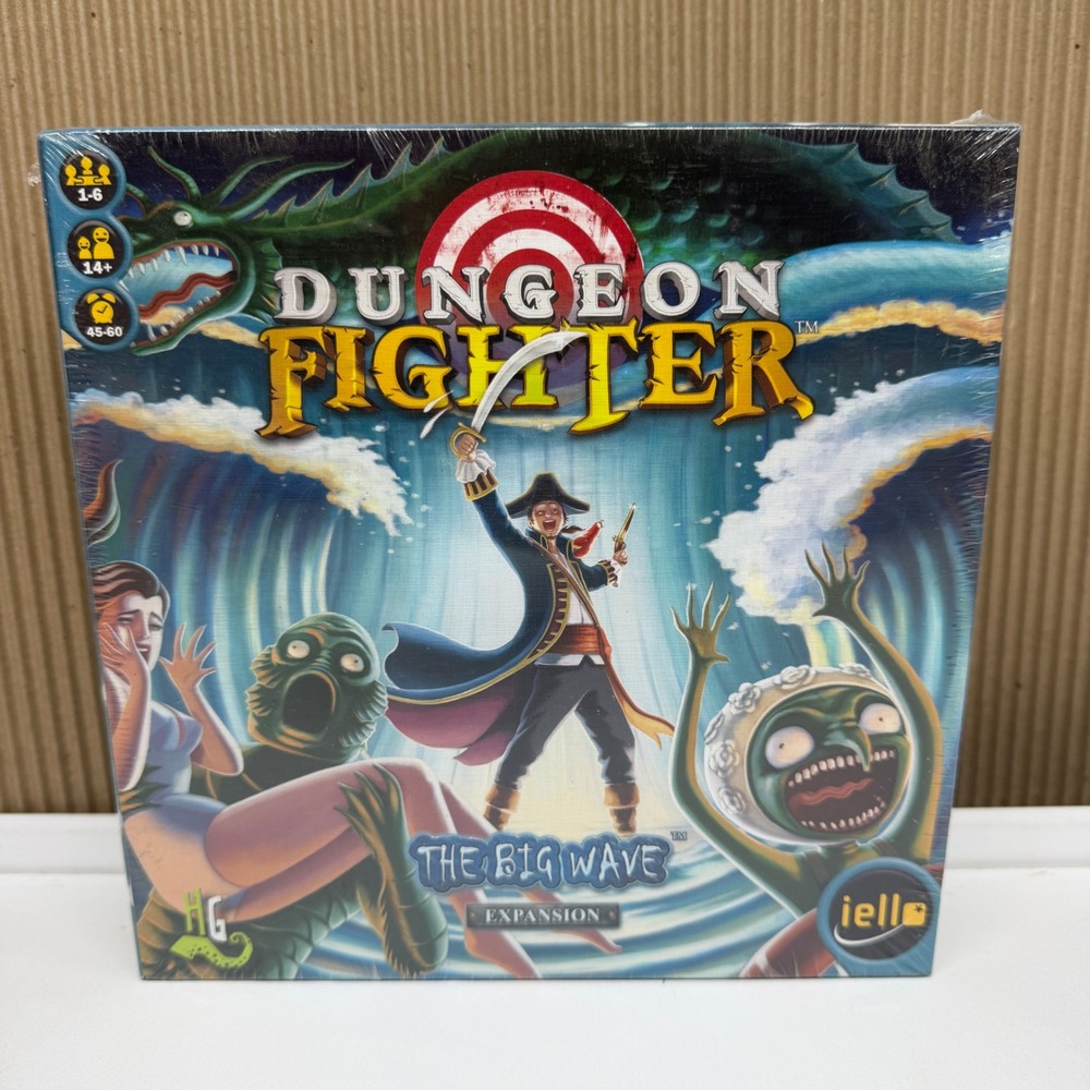 Dungeon Fighter The Big Wave Expansion Board Game Iello Horrible Games New